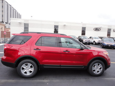 ford explorer 2012 red suv gasoline 6 cylinders 2 wheel drive automatic with overdrive 60546