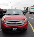 ford explorer 2012 red suv gasoline 6 cylinders 2 wheel drive automatic with overdrive 60546