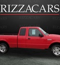 ford ranger 2007 red xlt gasoline 6 cylinders rear wheel drive 5 speed manual 60546