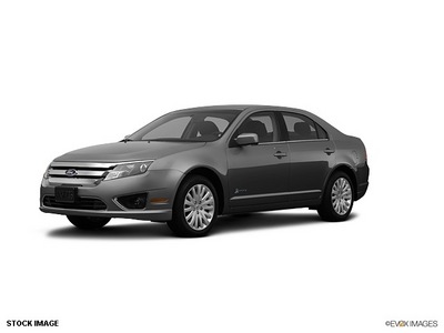 ford fusion hybrid 2012 gray sedan hybrid 4 cylinders front wheel drive cont  variable trans  77388