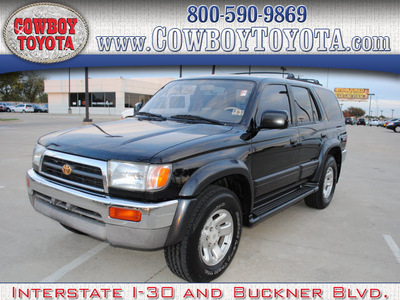toyota 4runner 1997 black suv limited gasoline 6 cylinders rear wheel drive automatic 75228