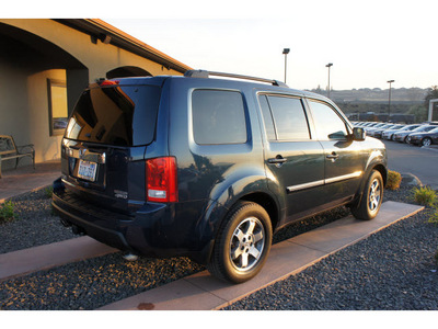honda pilot 2009 blue suv touring w navi gasoline 6 cylinders all whee drive automatic 99352
