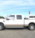 ford f 250 super duty 2008 white king ranch diesel 8 cylinders 4 wheel drive automatic 80504