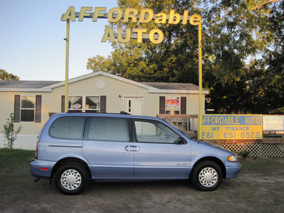 nissan quest 1996 blue van xe gasoline v6 front wheel drive automatic 77379