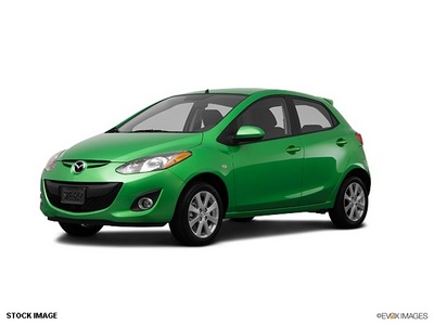 mazda mazda2 2012 green hatchback touring gasoline 4 cylinders front wheel drive automatic 07702