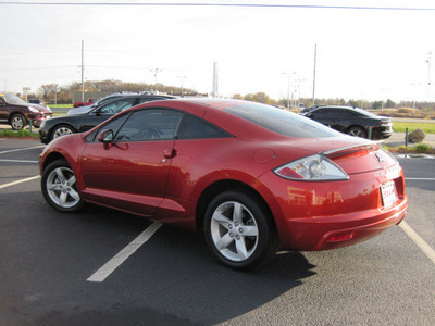 mitsubishi eclipse 2009 red coupe gs gasoline 4 cylinders front wheel drive automatic 46410