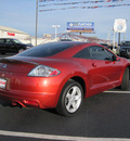 mitsubishi eclipse 2009 red coupe gs gasoline 4 cylinders front wheel drive automatic 46410