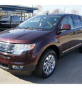 ford edge 2010 dk  red suv limited gasoline 6 cylinders front wheel drive automatic 47172