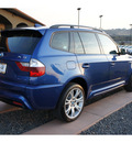 bmw x3 2008 blue suv 3 0si gasoline 6 cylinders all whee drive automatic 99352