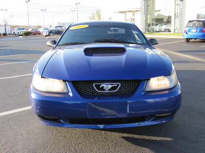 ford mustang 2003 dk  blue coupe gt deluxe gasoline 8 cylinders sohc rear wheel drive automatic with overdrive 46410