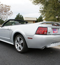 ford mustang 1999 silver gt convertible fast gasoline v8 rear wheel drive 5 speed manual 80012