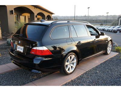 bmw 5 series 2008 black wagon 535xi gasoline 6 cylinders all whee drive automatic 99352