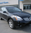 nissan rogue 2011 black suv s awd gasoline 4 cylinders all whee drive automatic 46219