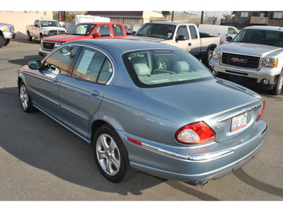 jaguar x type 2002 blue sedan 3 0 gasoline 6 cylinders all whee drive automatic 98901