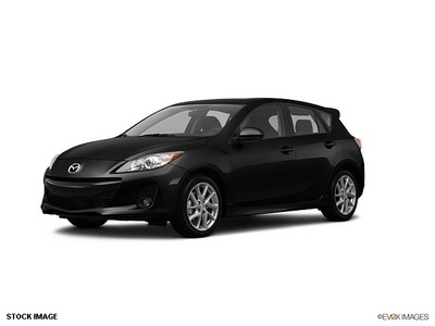 mazda mazda3 2012 black hatchback i touring gasoline 4 cylinders front wheel drive automatic 07702