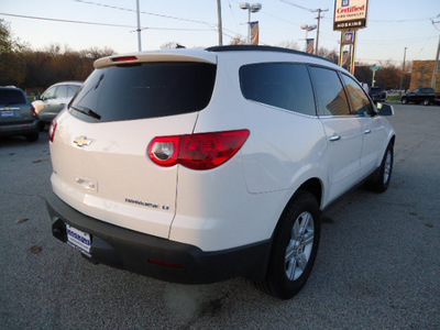 chevrolet traverse 2011 white lt gasoline 6 cylinders all whee drive automatic 60007