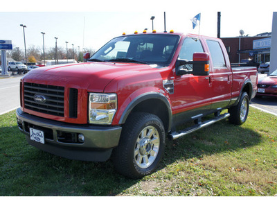 ford f 250 super duty 2009 red fx4 diesel 8 cylinders 4 wheel drive automatic 47172