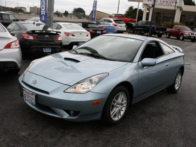 toyota celica 2005 lt  blue hatchback gt gasoline 4 cylinders front wheel drive automatic 94010