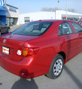 toyota corolla 2009 red sedan le gasoline 4 cylinders front wheel drive automatic 46219