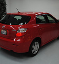 toyota matrix 2009 red hatchback gasoline 4 cylinders front wheel drive automatic 91731
