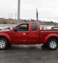 nissan frontier 2009 red se gasoline 4 cylinders 2 wheel drive automatic with overdrive 94010
