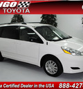 toyota sienna 2007 off white van ce 7 passenger gasoline 6 cylinders front wheel drive automatic 91731