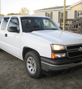 chevrolet silverado 1500 2006 white pickup truck gasoline 8 cylinders rear wheel drive automatic 77379