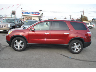 gmc acadia 2011 red suv slt 1 gasoline 6 cylinders all whee drive automatic 98901