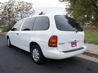 ford windstar 1998 white van gl gasoline v6 front wheel drive automatic with overdrive 80012