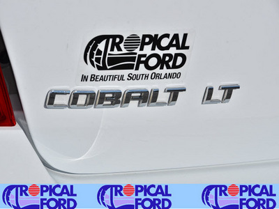 chevrolet cobalt 2009 white sedan lt gasoline 4 cylinders front wheel drive automatic 32837