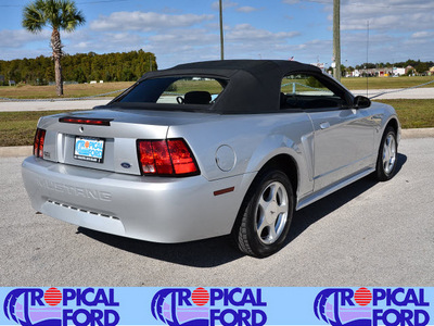 ford mustang 2001 silver gasoline 6 cylinders rear wheel drive automatic 32837