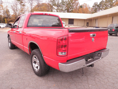 dodge ram pickup 1500 2006 red pickup truck st gasoline 6 cylinders rear wheel drive 4 speed automatic 28217