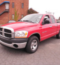 dodge ram pickup 1500 2006 red pickup truck st gasoline 6 cylinders rear wheel drive 4 speed automatic 28217