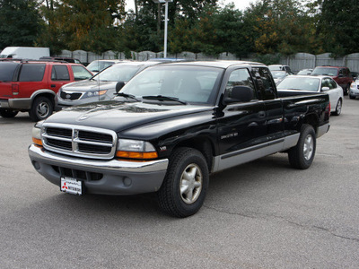 dodge dakota 1997 black slt gasoline v8 rear wheel drive automatic 44060