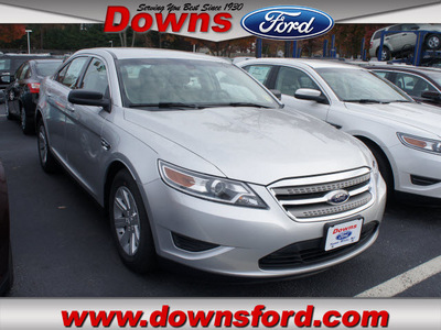 ford taurus 2012 silver sedan se gasoline 6 cylinders front wheel drive automatic 08753