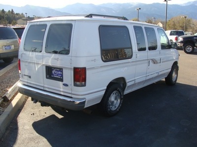 ford econoline e 150 1996 white van v8 not specified 80910
