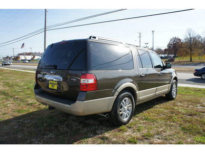 ford expedition el 2008 stone green suv eddie bauer gasoline 8 cylinders 4 wheel drive automatic with overdrive 07724