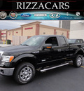 ford f 150 2011 black xlt 4x4 gasoline 6 cylinders 4 wheel drive automatic with overdrive 60546