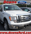 ford f 150 2011 white xlt flex fuel 8 cylinders 4 wheel drive automatic 08753