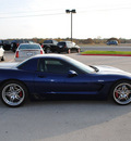 chevrolet corvette 2004 blue coupe z06 gasoline 8 cylinders rear wheel drive 6 speed manual 76087