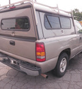 chevrolet silverado 1500 2002 lt  gray pickup truck gasoline 6 cylinders rear wheel drive automatic 28217