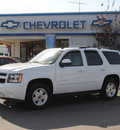 chevrolet tahoe 2009 white suv lt xfe flex fuel 8 cylinders 2 wheel drive automatic 27591