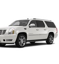 cadillac escalade esv 2012 white suv luxury flex fuel 8 cylinders all whee drive 6 speed automatic 45036