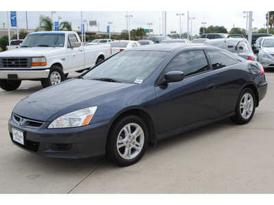 honda accord 2007 dk  gray coupe lx gasoline 4 cylinders front wheel drive automatic 77065