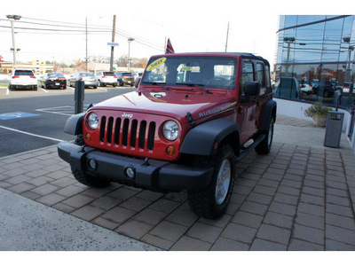 jeep wrangler unlimited 2008 red suv rubicon gasoline 6 cylinders 4 wheel drive automatic with overdrive 08902