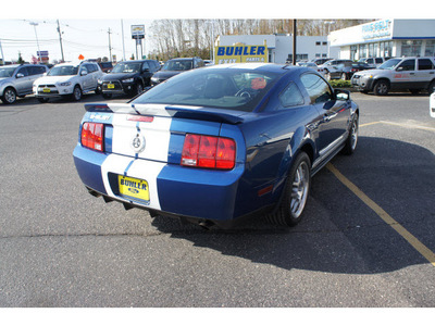 ford shelby gt500 2008 vista blue coupe gasoline 8 cylinders rear wheel drive 6 speed manual 07724