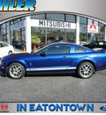 ford shelby gt500 2008 vista blue coupe gasoline 8 cylinders rear wheel drive 6 speed manual 07724