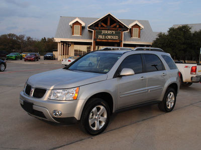 pontiac torrent 2008 silver suv gasoline 6 cylinders front wheel drive automatic 76087