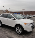ford edge 2012 white limited awd gasoline 6 cylinders all whee drive automatic with overdrive 60546