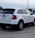 ford edge 2012 white limited gasoline 6 cylinders all whee drive automatic 62708